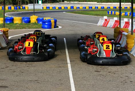 Seance de kart pour un EVG - EVJF